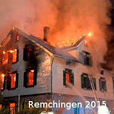 Brandstiftung in Remchingen