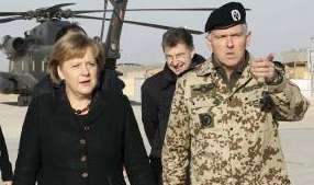 Merkel in Afghanistan